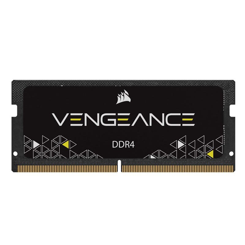 Corsair VENGEANCE Performance Memory Kit 8GB (1x8GB) DDR4 3200 CL22 Unbuffered SODIMM Memory for 11th Generation Intel Core Processors, Black,CMSX8GX4M1A3200C22